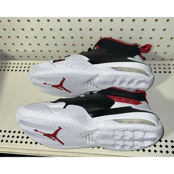 Jordan Stay Loyal 2 Mens Basketball Shoes Size 10 Black Red White DQ8401-061